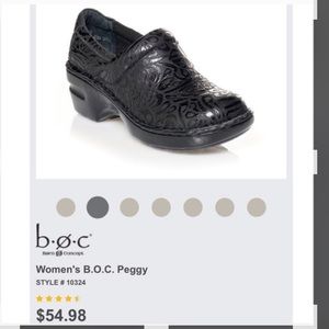 B.O.C. brand "Peggy" clogs, size 8.5 BOC